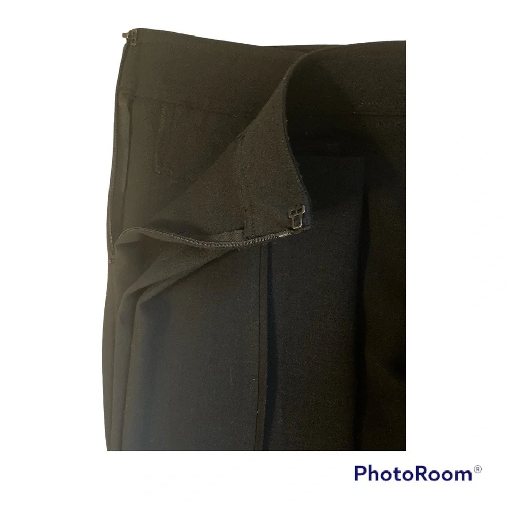 Tory Burch, Black Trouser Ankle Dress Pants, Size 10 - Picture 4 of 5